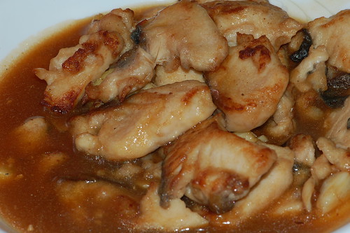 fish fillet with soya bean paste