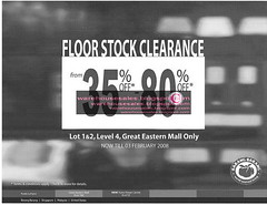 1201 floor stock clearance malaysia