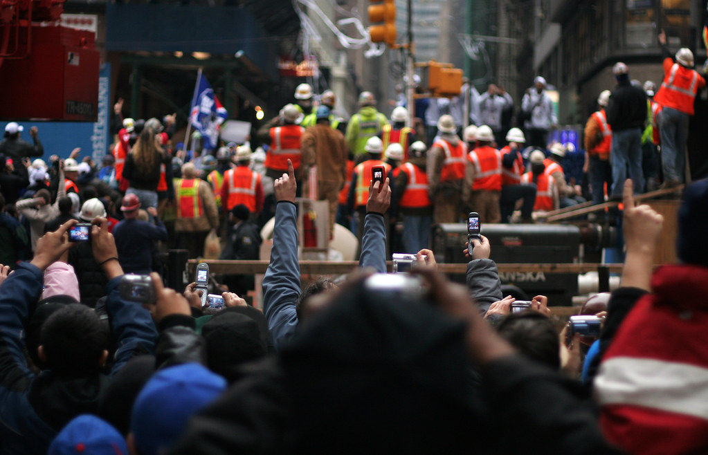 New York Giants parade of champtions ticker tape parade