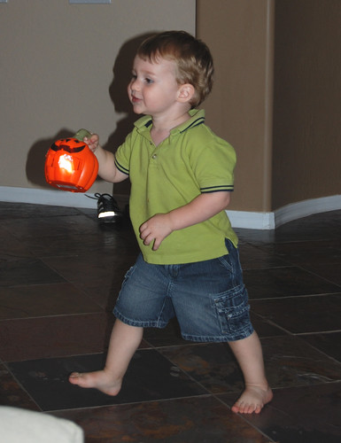 pumpkin flashlight