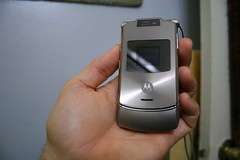 Motorola V3xx Platinum Closed
