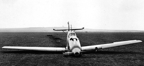 Warbird picture - Bf 109 - Airplane crash