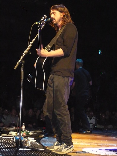 Dave Grohl With Acustic