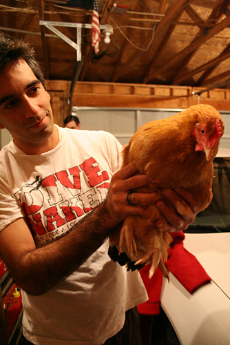 Jamie and the chicken