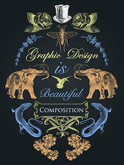 Graphic Design is Beautiful Composition (lite)