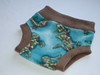 Mile High Monkey (MHM) Fleece Diaper Cover Lizzards (size LARGE) **$0.01 Shipping**