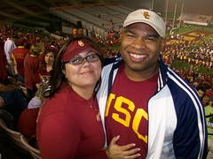 jesse and me at the game