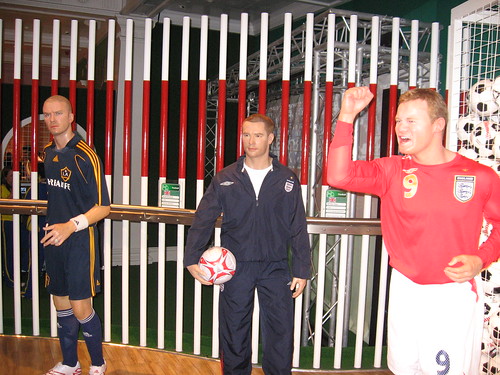 Wayne Rooney, Bekcham and Michael Owen