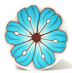 Turquoise flower