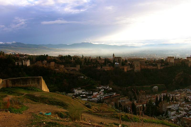 Granada, sacromonte vista