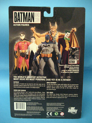 Batman and Son Packaging