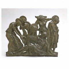 Lamentation over the dead Christ, by Donatello. Museum no. 8552-1863