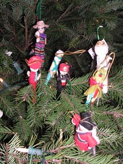 More clothespin people ornaments