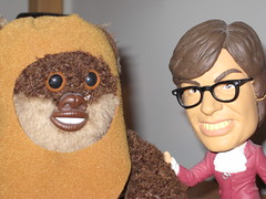 Wicket the Ewok and Austin Powers... Separated at Birth?
