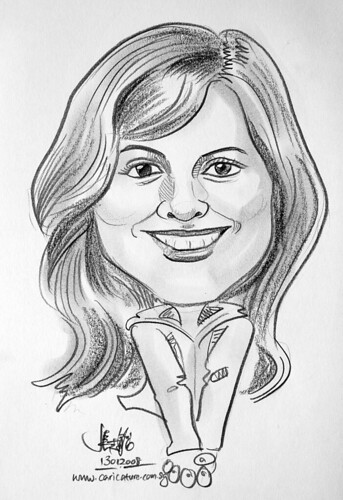 Caricature pencil Norway 19