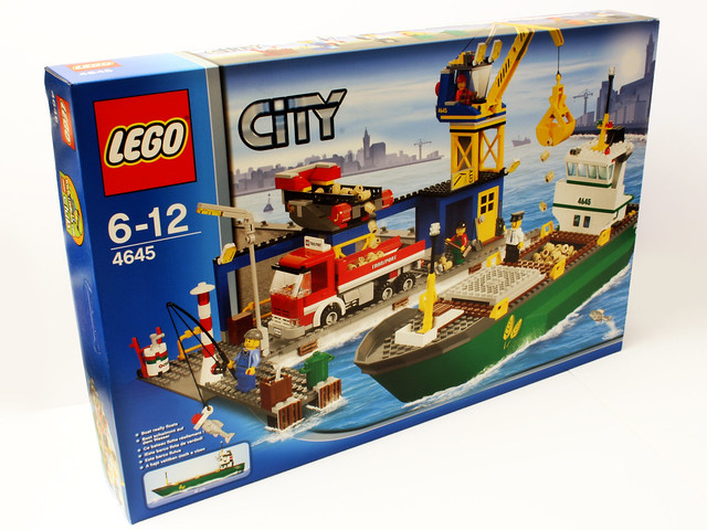 Review: 4645 CITY Harbour - LEGO Town - Eurobricks Forums