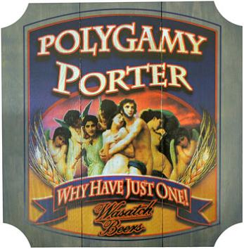 Polygamy Porter from Wasatch Brew Pub, Park City, Utah