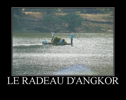 Radeau d'Angkor