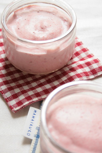 strawberry mousse