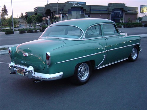 1954 CHEVY 210 Original color Bremuda Green