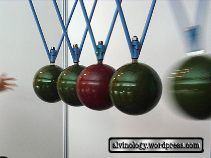 giant pendulum  balls