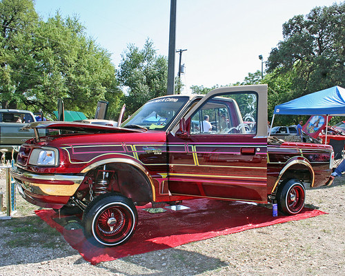 Ford truck lowrider #8