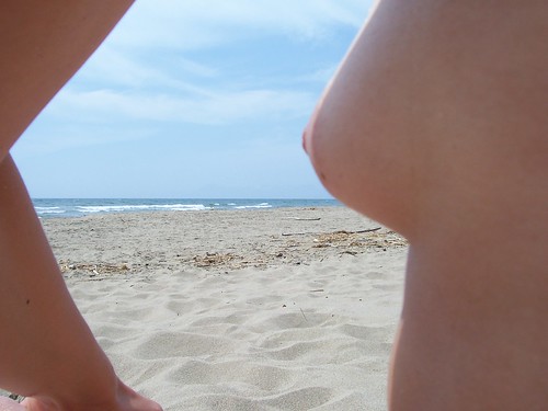 topless nudist french beach voyeur big pics: tits,  tette,  nudebeach,  topless, beach
