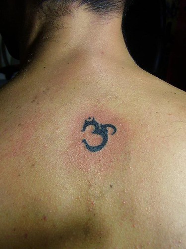 ohm tattoo. Ohm Symbol. Tattoo by Fernando