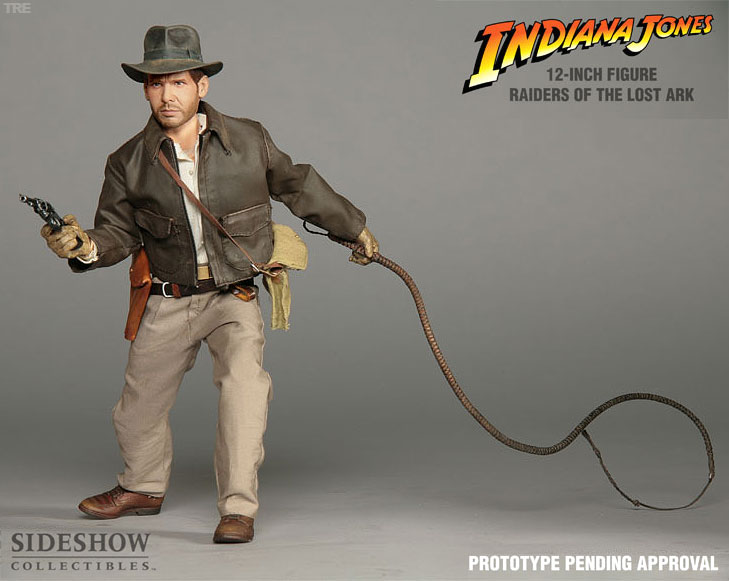 1//6 Scale Hot Toys DX05 Indiana Jones  Raiders Lost  Ark  Stand