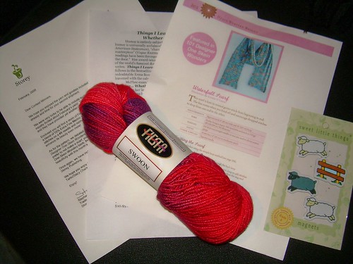 February yarn of the month package