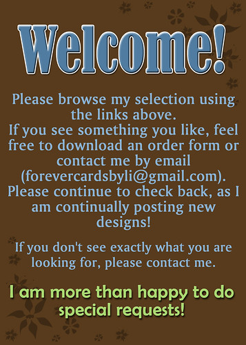 Blog Welcome