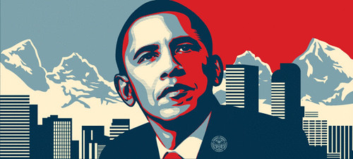 Barack Obama by 770, on Flickr