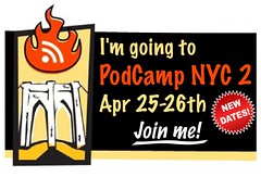 I’m going to podcamp nyc 2, feb 29 - mar 1, join me