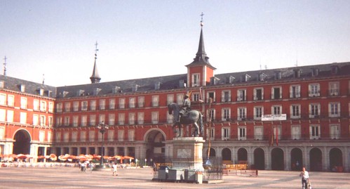 Plaza Mayor, Madrid por Kevin Borland.