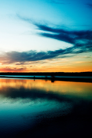 Sunset wallpaper for iphone and ipod. The wallpaper for iPhone available for 