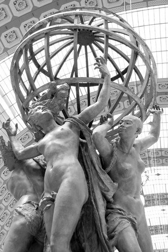 Musée d'Orsay: Les Quatre Parties du Monde Soutenant la Sphère Céleste