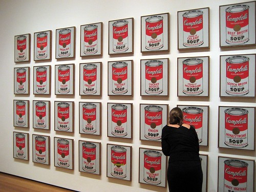 Warhol, Soup cans - MoMA
