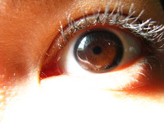 My Dark Brown Eye (Left)