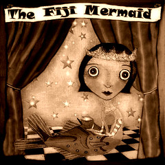 Side Show Follies:The Fiji Mermaid! Sepia