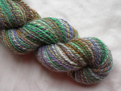BFL handspun (by aswim in knits)