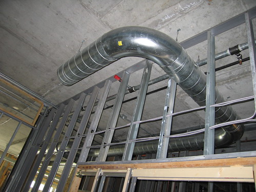 How to build a loft : exposed industrial ductwork
