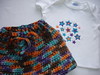 Crocheted Wool Soaker w/ Matching Shirt (medium)*3 Day Auction* **Free First Class Shipping**
