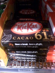 61% chocolate KitKat