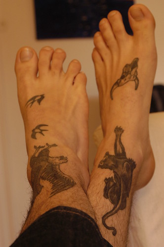 tattoo on feet My tattoo'ed feet