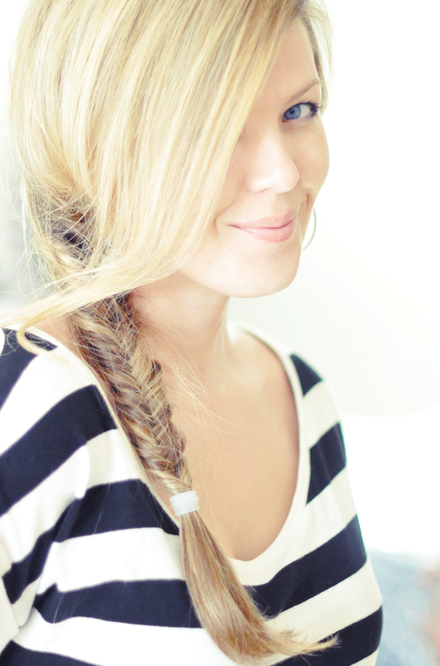 Hair+Side fishtail braid hair tutorial video