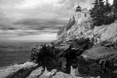 Black & White Lighthouse