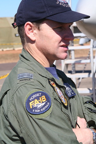 RAAF FA 18 Hornet pilot