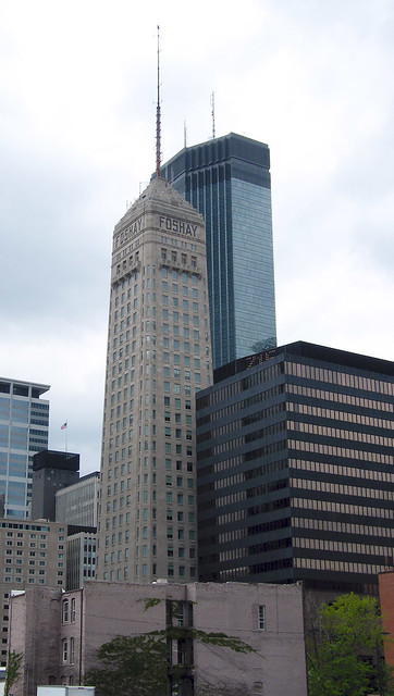 The Foshay Tower with the IDS Tower