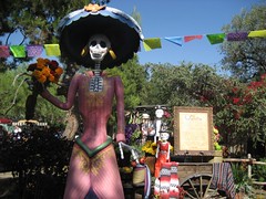 Disneyland's Día de los Muertos section. (09/30/07)