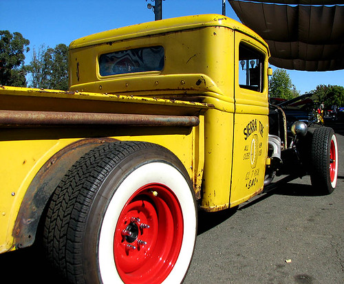 Hot Rod Pickup by Vintage Roadside